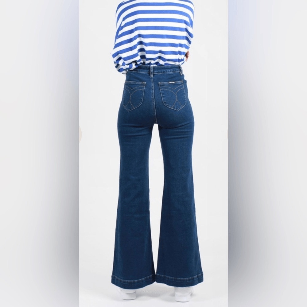 ROLLA'S Blue Flare & Wide Leg Jeans